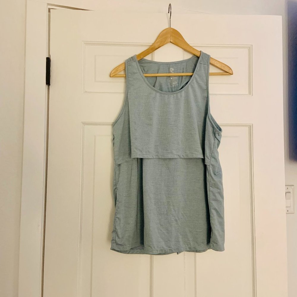 Nursing Key-Hole Tank Top